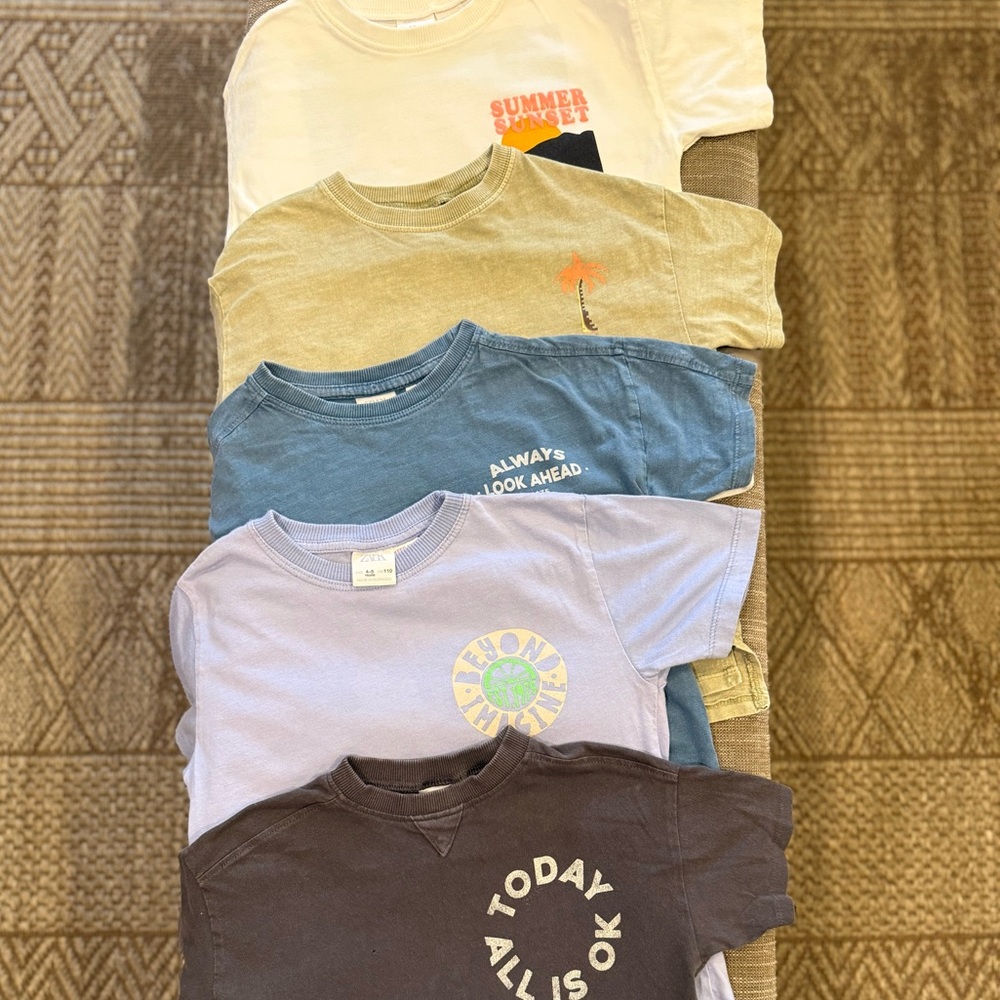 Kid Zara t-shirt bundle